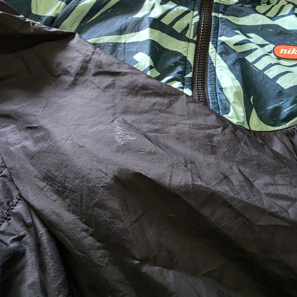 Kids Nike Windrunner Windbreaker Jacket Youth Size XL Teal & Black Unisex - Picture 7 of 7